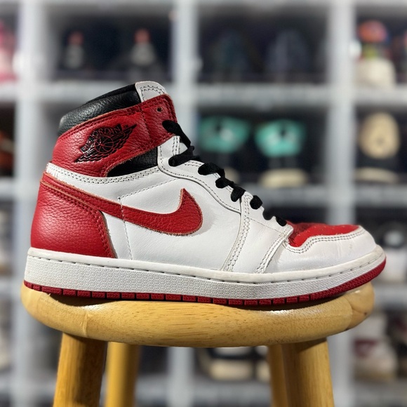 Jordan One High OG Heritage Red & White - Picture 1 of 3